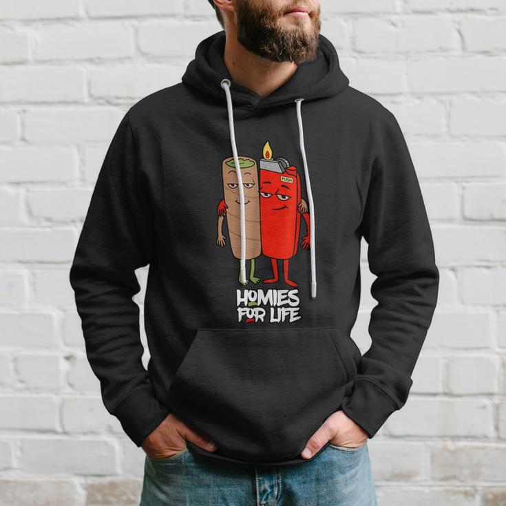 Funny Homies For Life Weed Hoodie Gifts for Him