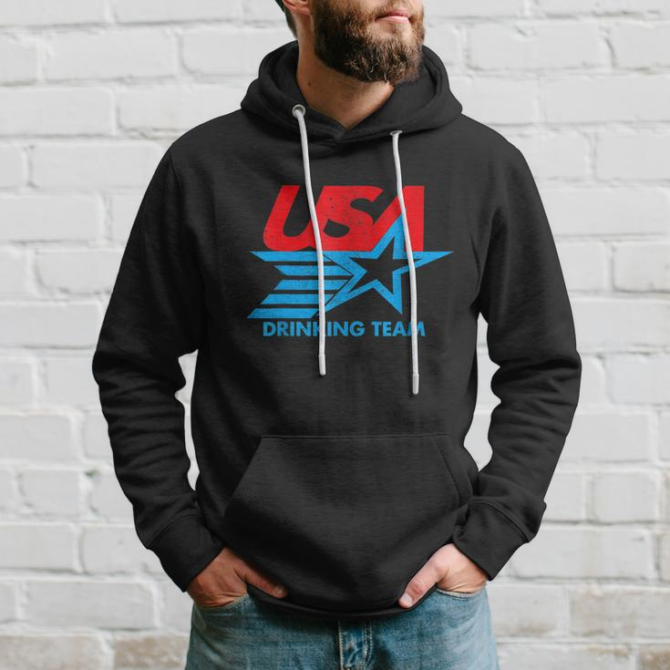 Funny Independence Day Usa Drinking Team 4Th Of July Hoodie Gifts for Him