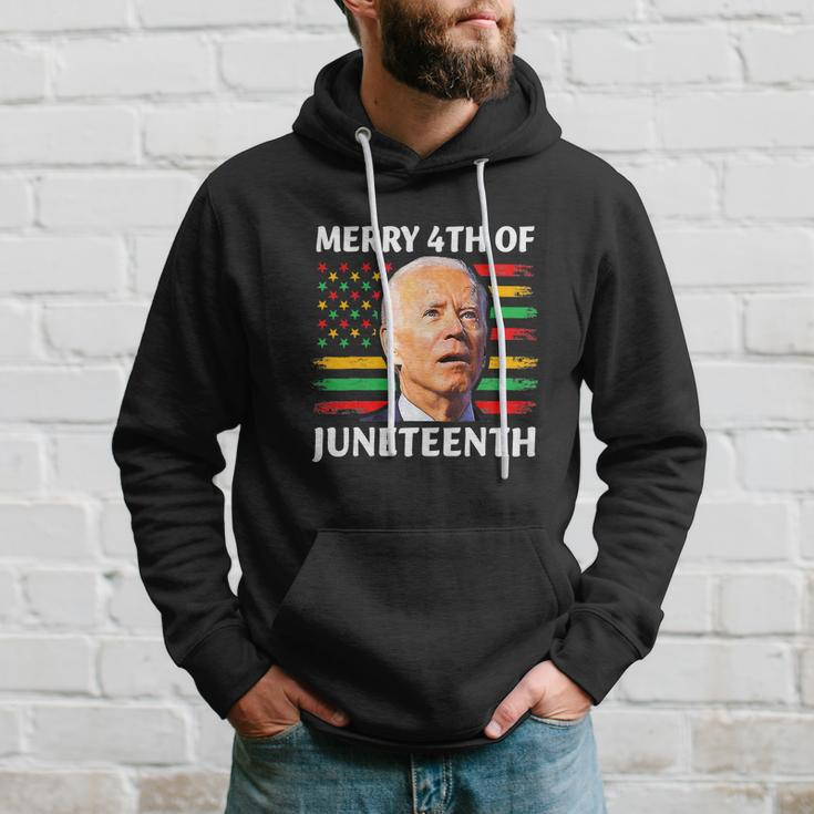 Funny Joe Biden Merry 4Th Of July Hoodie Gifts for Him