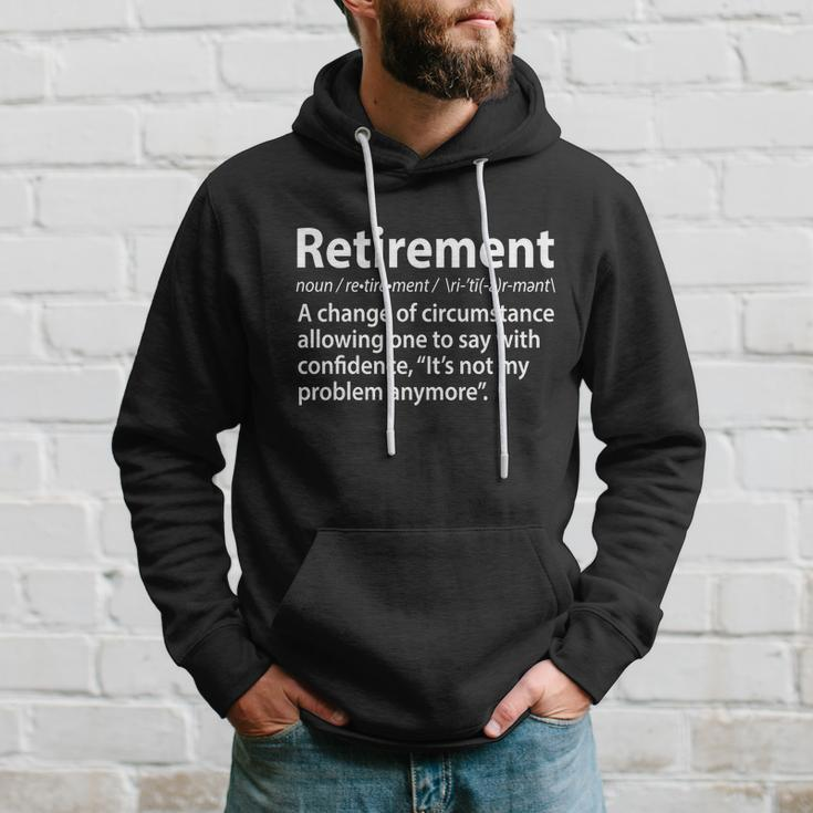 Funny Retirement Definition Tshirt Hoodie Gifts for Him