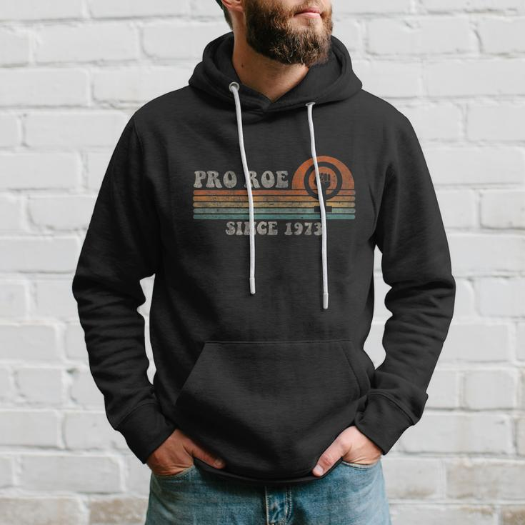 Funny Since 1973 Vintage Pro Roe Retro Hoodie Gifts for Him