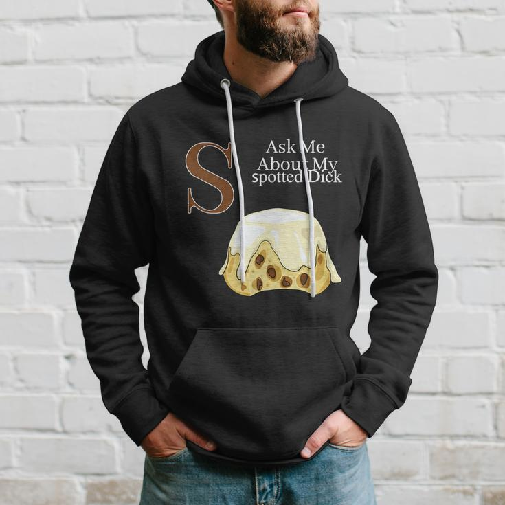 Funny Spotted Dick Pastry Chef British Dessert Gift For Men Women Hoodie Gifts for Him