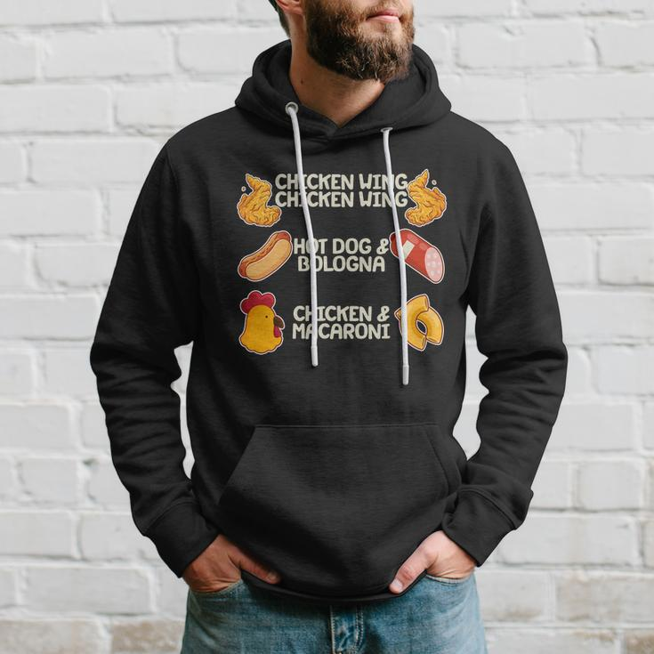 Funny Viral Chicken Wing Song Meme Hoodie Gifts for Him
