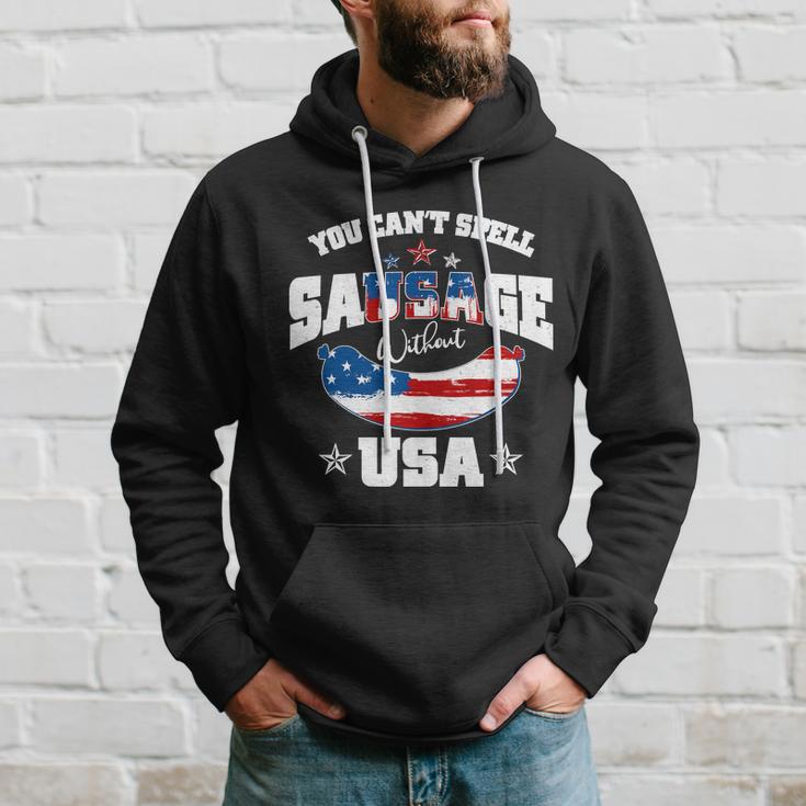 Funny You Cant Spell Sausage Without Usa Tshirt Hoodie Gifts for Him