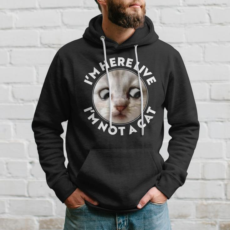 Funny Zoom Lawyer Cat Meme Im Here Live Im Not A Cat Tshirt Hoodie Gifts for Him