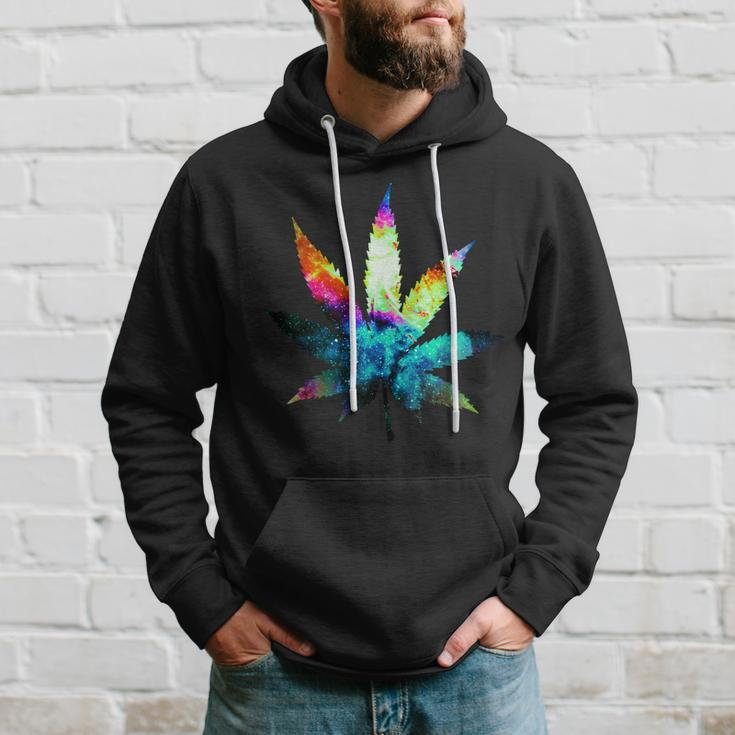 Galaxy Kush In Space Weed Hoodie Gifts for Him