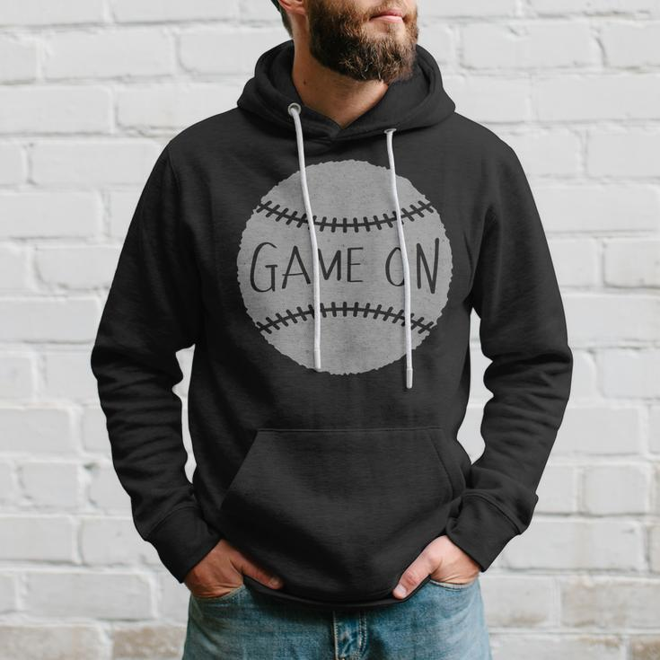 Game On Baseball Hoodie Gifts for Him