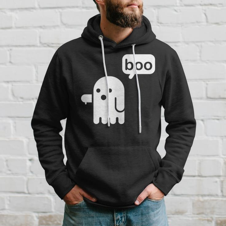 Ghost Boo Thumbs Down Hoodie Gifts for Him