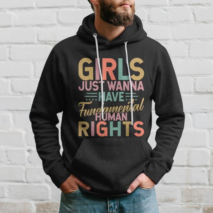 Girls Just Wanna Have Fundamental Human Rights V3 Hoodie Gifts for Him