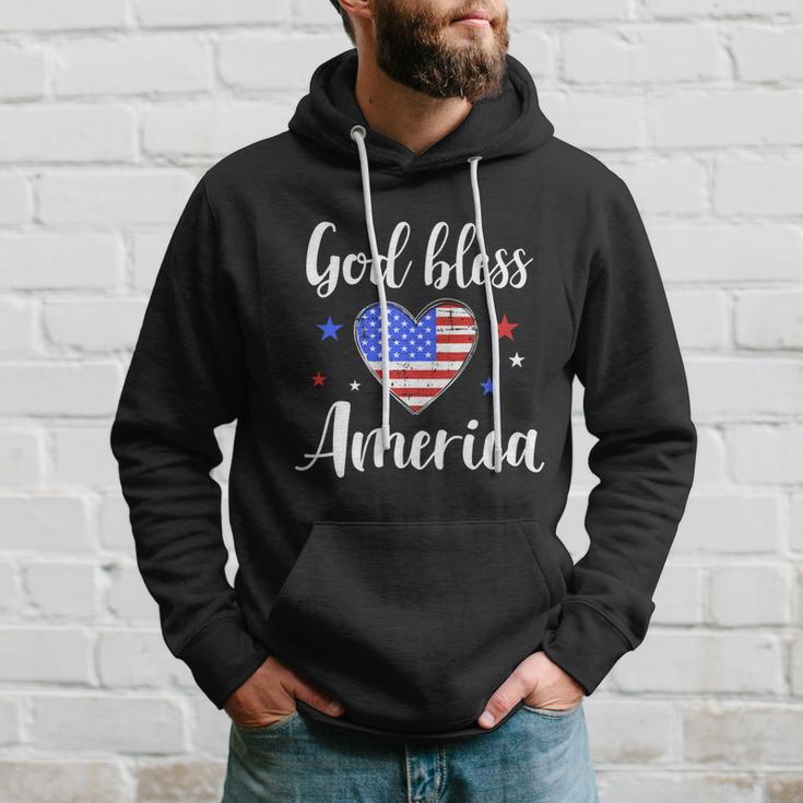 God Bless America For Patriotic Independence Day 4Th Of July Gift Hoodie Gifts for Him