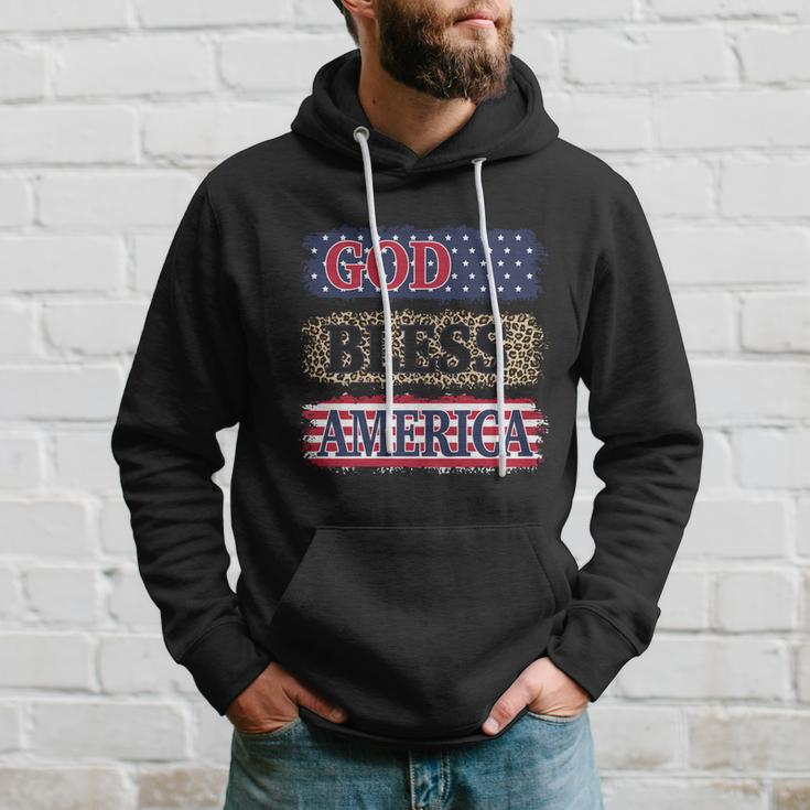 God Bless America Patriotic 4Th Of July Independence Day Gift Hoodie Gifts for Him