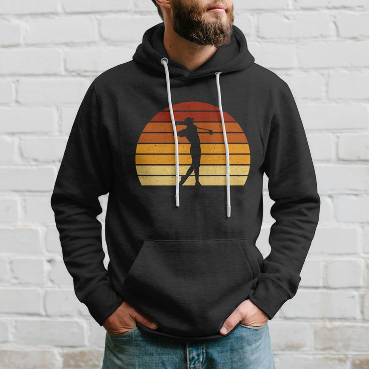 Golf Retro Sunset Golfing Hoodie Gifts for Him