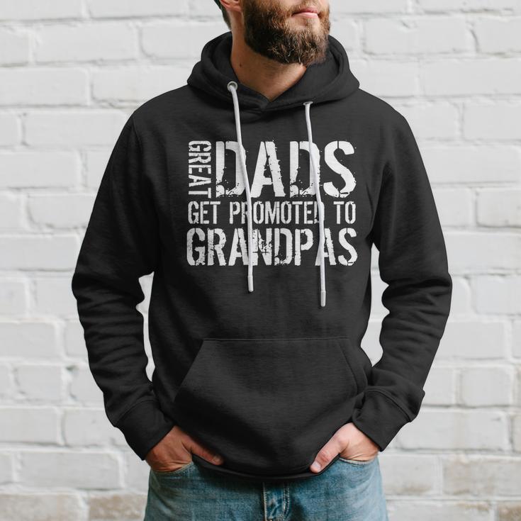 Great Dads Get Promoted To Grandpas Tshirt Hoodie Gifts for Him