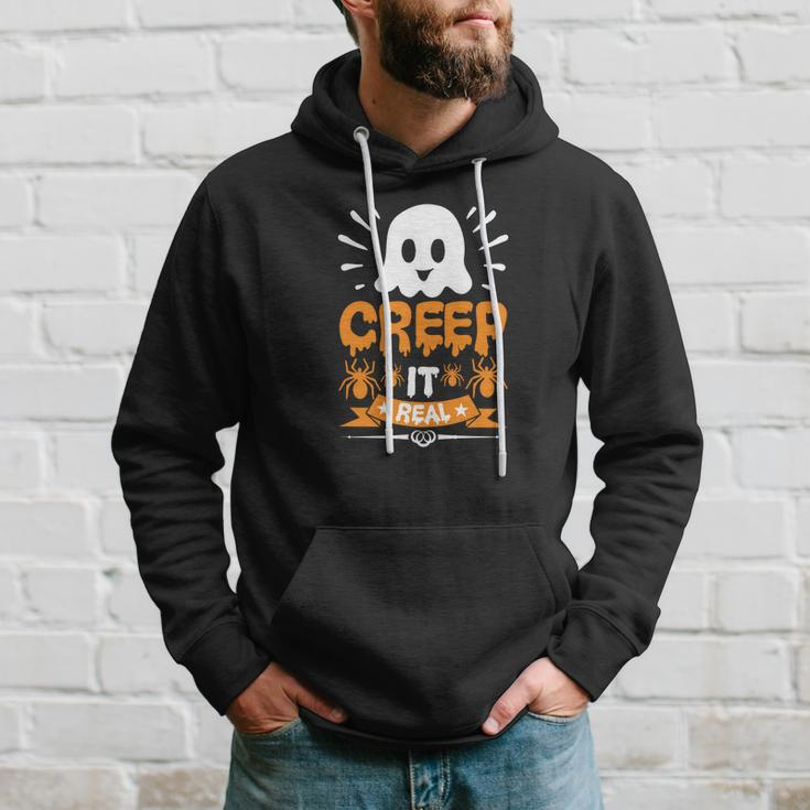 Halloween Boo Creep It Real Hoodie Gifts for Him
