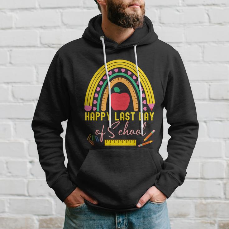 Happy Last Day Of School Teacher Student Graduation Rainbow Gift V2 Hoodie Gifts for Him