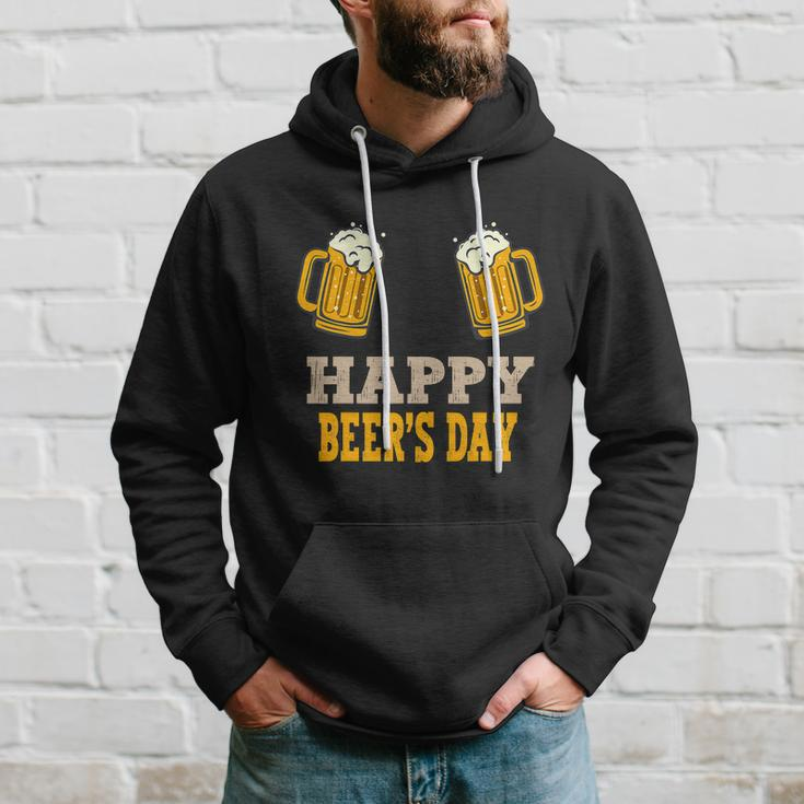 Happy National Beers Day Funny Graphic Art Beer Drinking Hoodie Gifts for Him