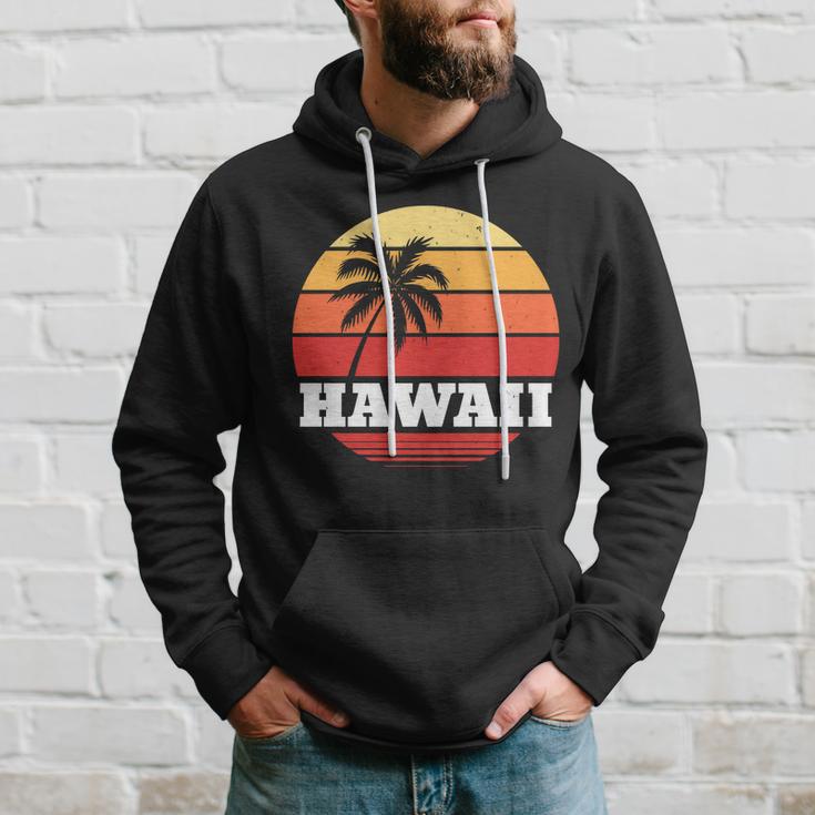 Hawaii Retro Sun V2 Hoodie Gifts for Him