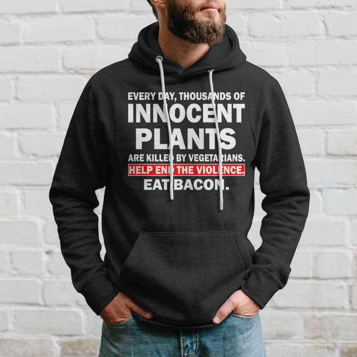 Help End The Violence Eat Bacon Tshirt Hoodie Gifts for Him