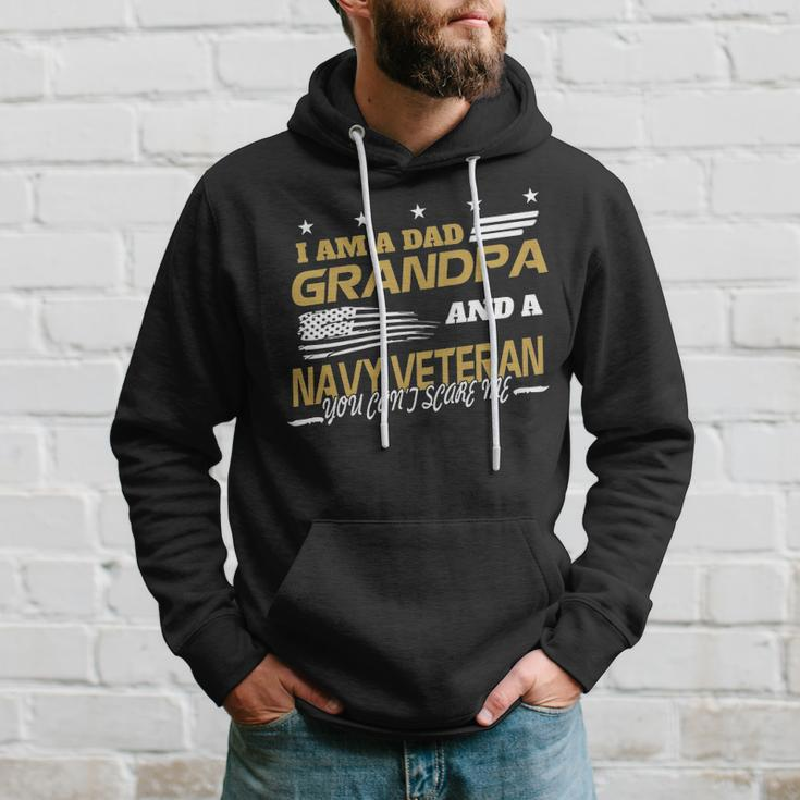I Am A Dad Grandpa And A Navy Veteran Hoodie Gifts for Him
