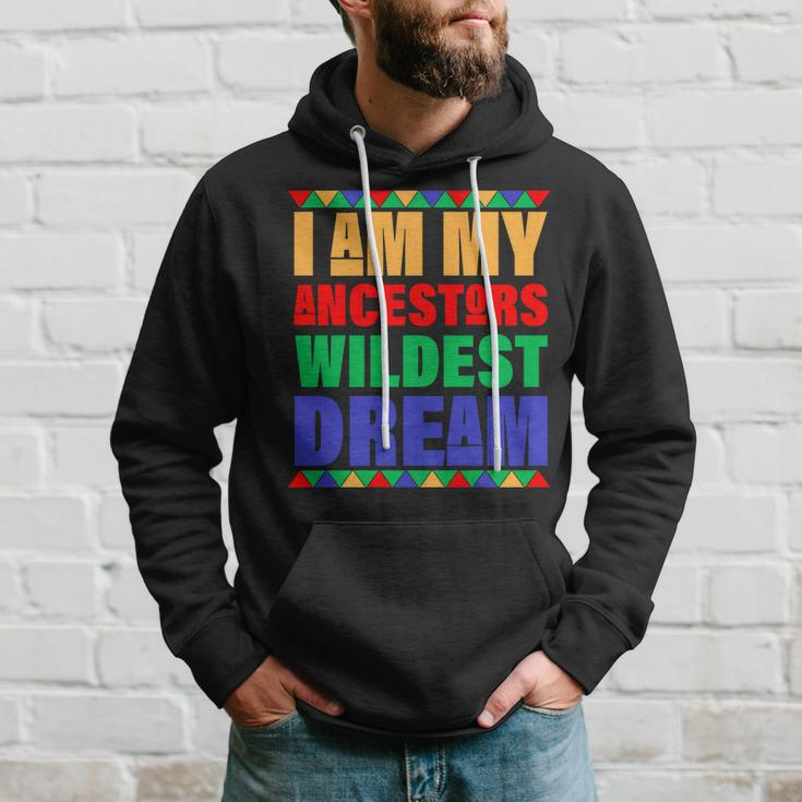 I Am My Ancestors Wildest Dream African Colors Hoodie Gifts for Him