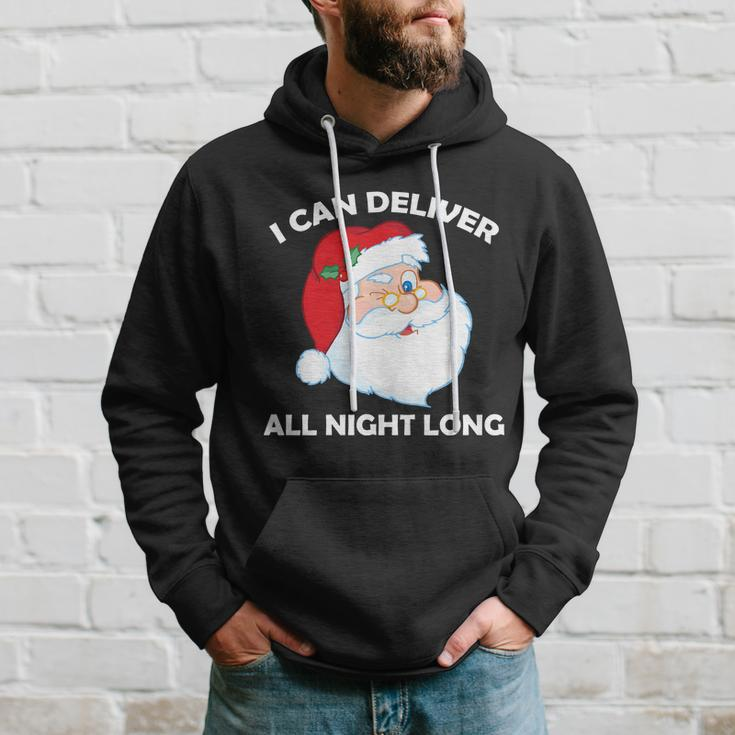 I Can Deliver All Night Long X-Mas Bad Santa Tshirt Hoodie Gifts for Him