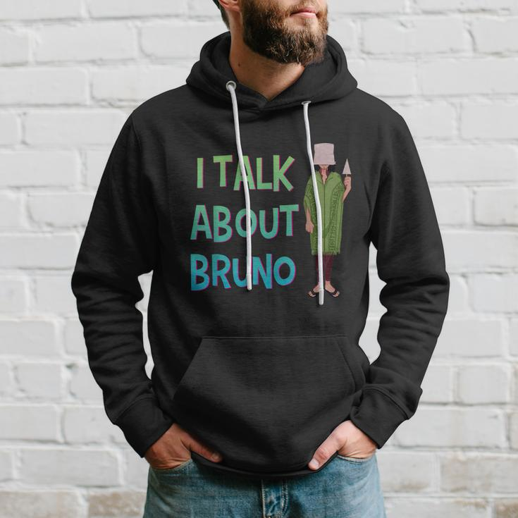 I Talk About Bruno Funny Kids Music Hoodie Gifts for Him