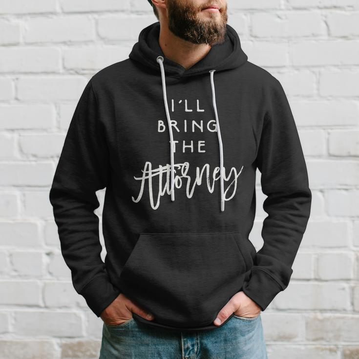 Ill Bring The Attorney Party Group Drinking Lawyer Premium Men Hoodie Gifts for Him
