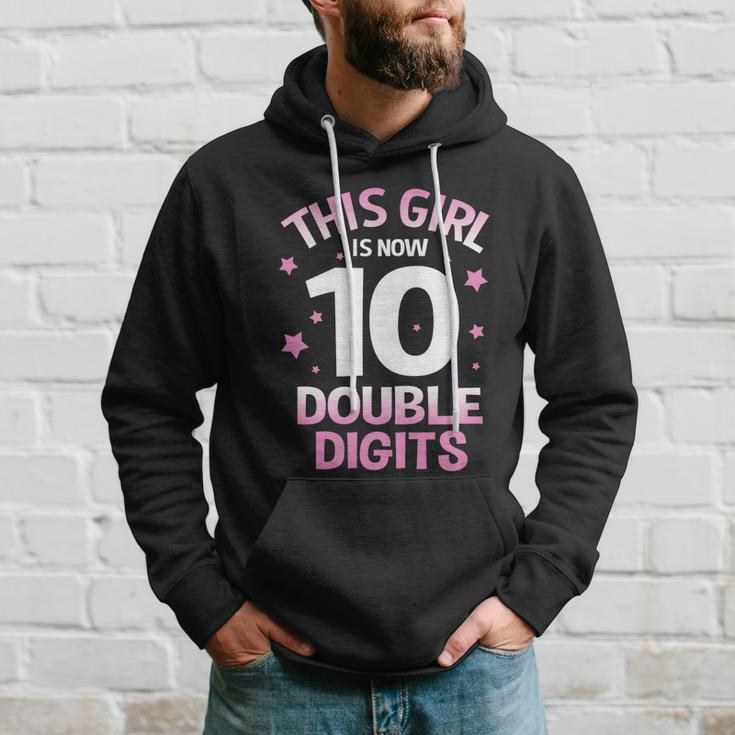 Im 10 Years Old Birthday This Girl Is Now 10 Double Digits Cute Gift Hoodie Gifts for Him