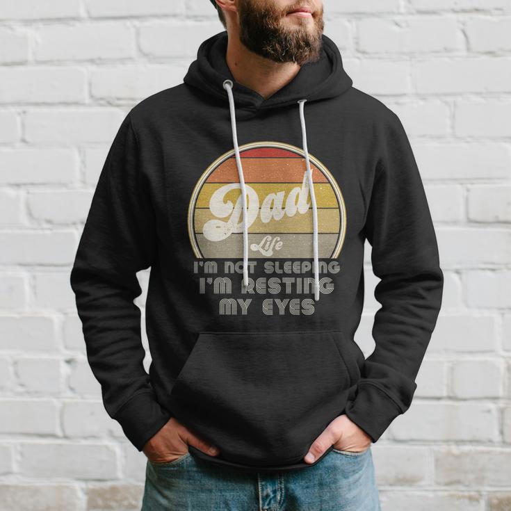 Im Not Sleeping Im Resting My Eyes Retro Dad Joke Loading Gift Hoodie Gifts for Him