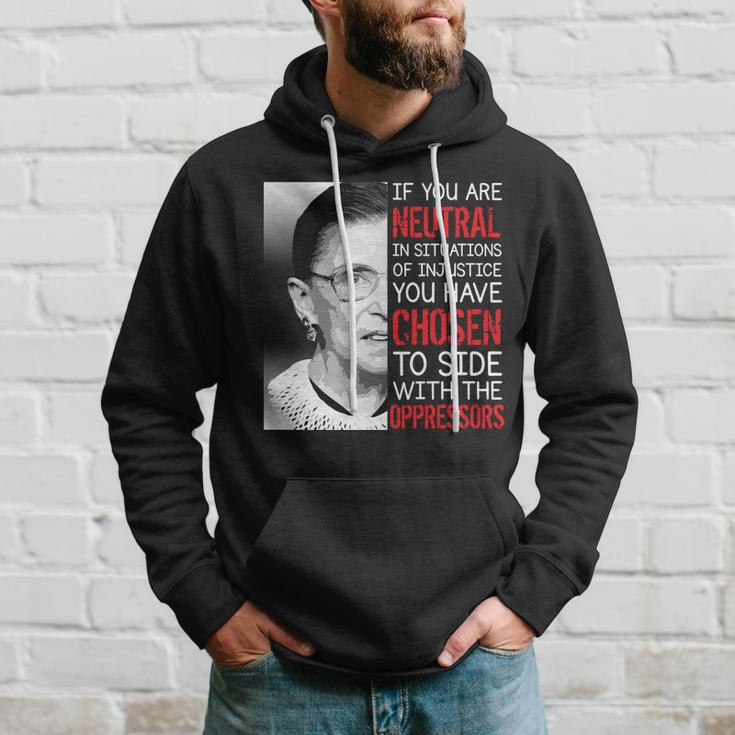 Injustice Ruth Bader Ginsburg Notorious Rbg Quote Hoodie Gifts for Him
