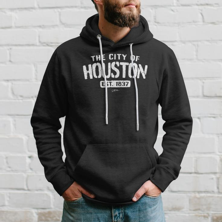 Jcombs Houston Texas Lone Star State Hoodie Gifts for Him