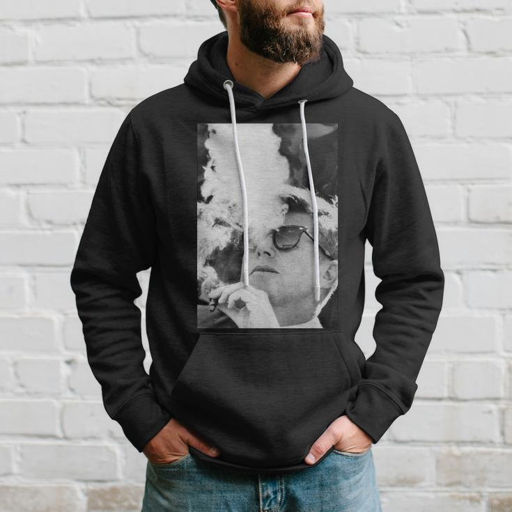 Jfk Smoking With Shades John F Kennedy President Hoodie Gifts for Him