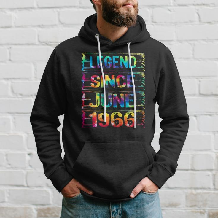 June 56 Years Old Since 1966 56Th Birthday Gifts Tie Dye Hoodie Gifts for Him