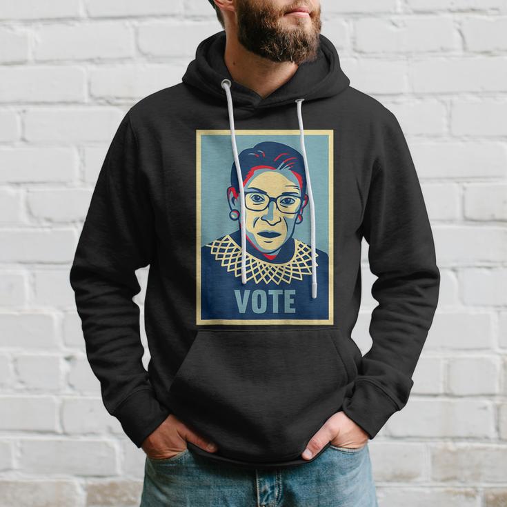 Jusice Ruth Bader Ginsburg Rbg Vote Voting Election Hoodie Gifts for Him