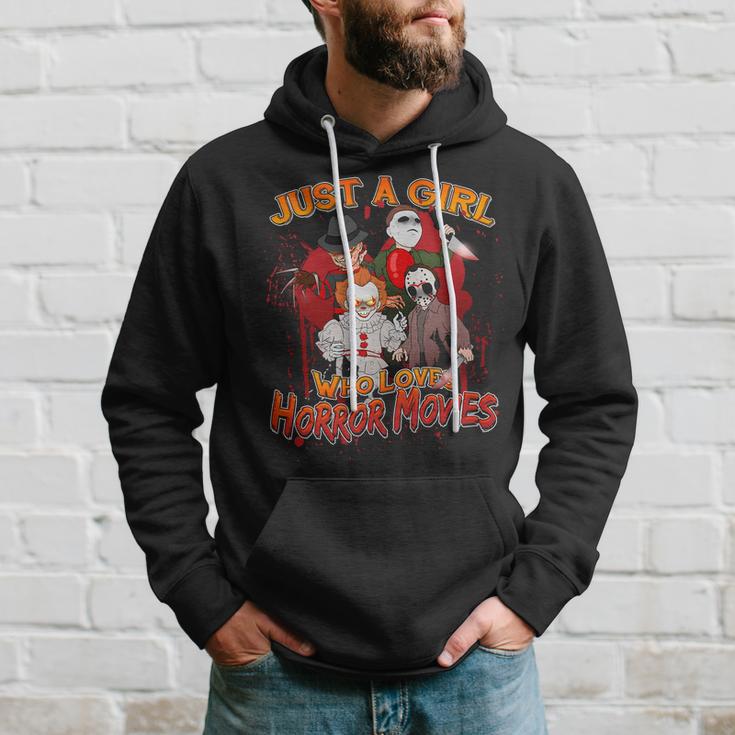 Just A Girl Who Loves Horror Movies Tshirt Hoodie Gifts for Him