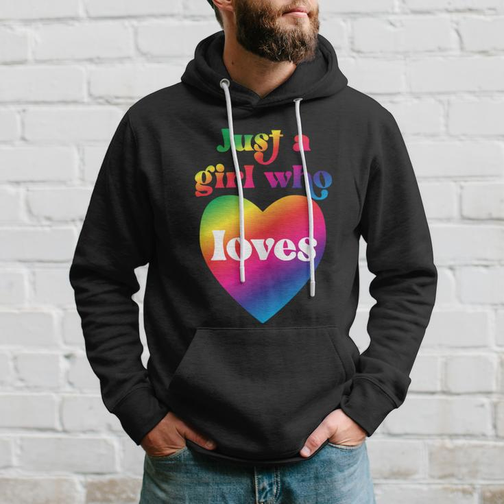 Just A Girl Who Loves Just A Girl Who Loves Men Hoodie Gifts for Him