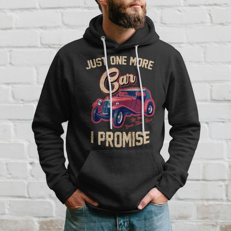 Just One More Car I Promise Vintage Classic Old Cars Hoodie Gifts for Him