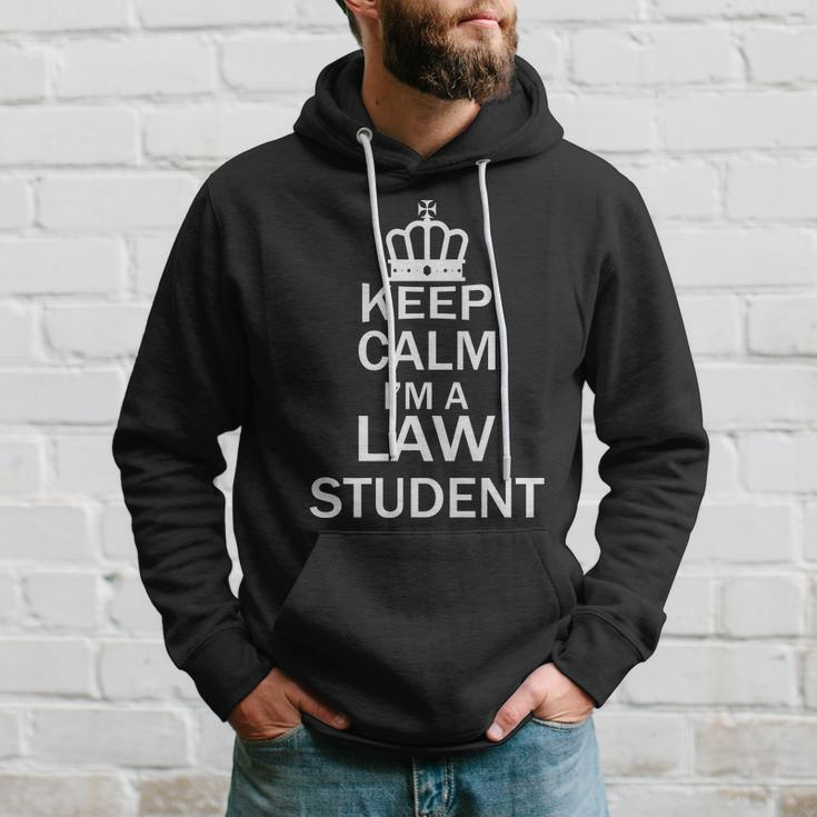 Keep Calm Im A Law Student Funny School Student Teachers Graphics Plus Size Hoodie Gifts for Him
