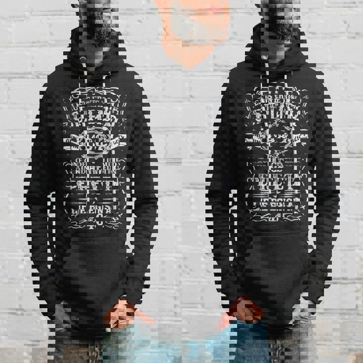 Legends Were Born In September 1982 40Th Birthday Men Hoodie Gifts for Him