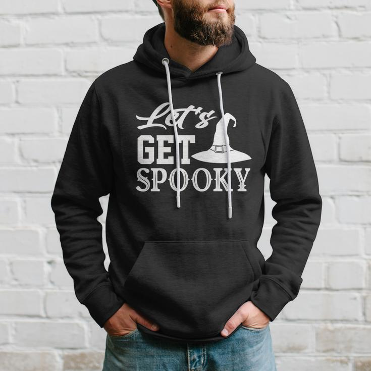 Lets Get Spooky Halloween Quote Hoodie Gifts for Him