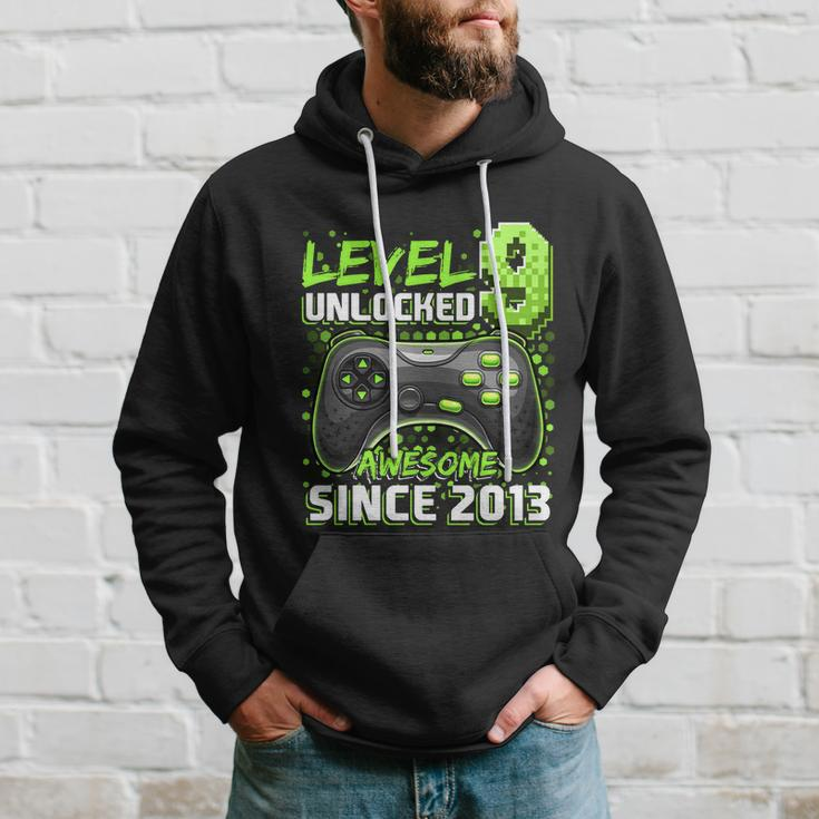 Level 9 Unlocked Awesome 2013 Video Game 9Th Birthday Gift V2 Hoodie Gifts for Him