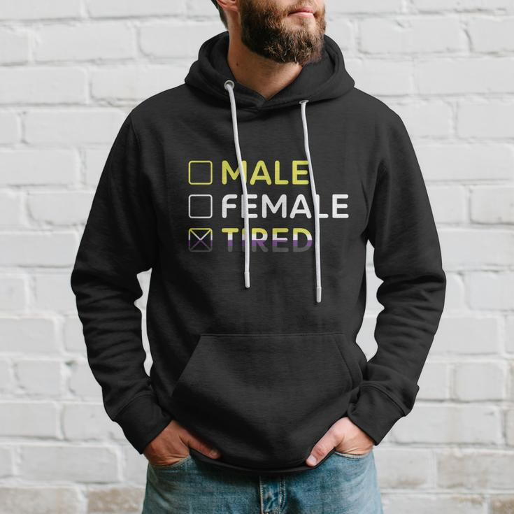Lgbt Pride Nonbinary Flag Non Pride Month Hoodie Gifts for Him