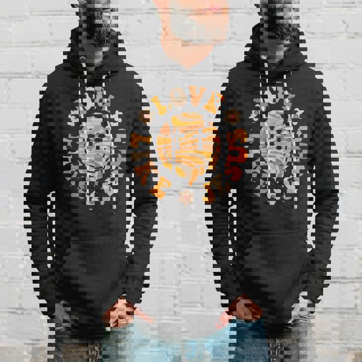 Love Like Jesus Christian God Lover Funny Words On Back V2 Hoodie Gifts for Him