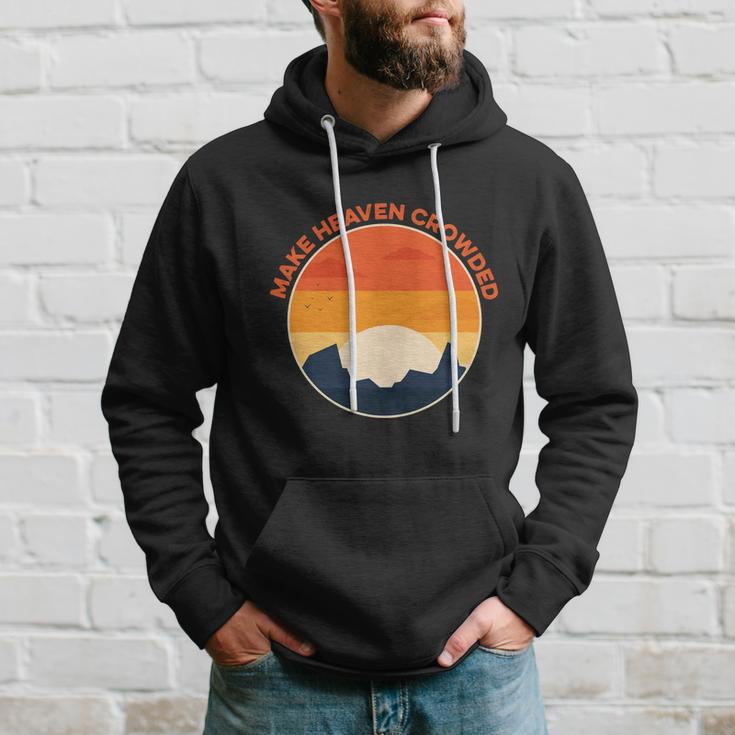 Make Heaven Crowded Christian Baptism Jesus Believer Pastor Gift Hoodie Gifts for Him