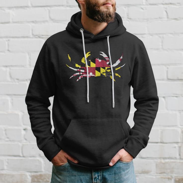 Maryland Flag Crab Tshirt Hoodie Gifts for Him