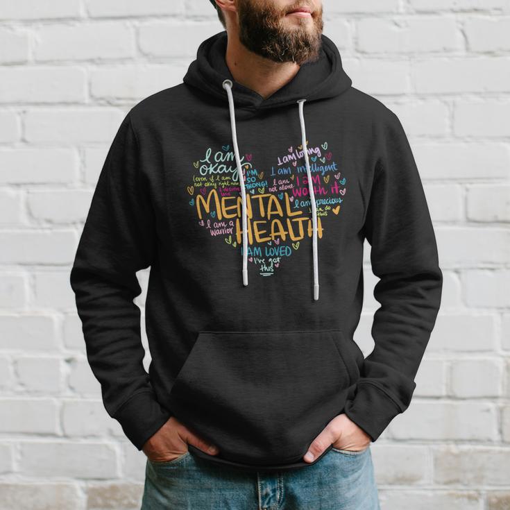 Mental Health Awareness Funny Gift Depression Cool Gift Hoodie Gifts for Him