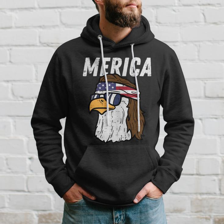 Merica Bald Eagle Mullet Sunglasses Fourth July 4Th Patriot Cool Gift V2 Hoodie Gifts for Him