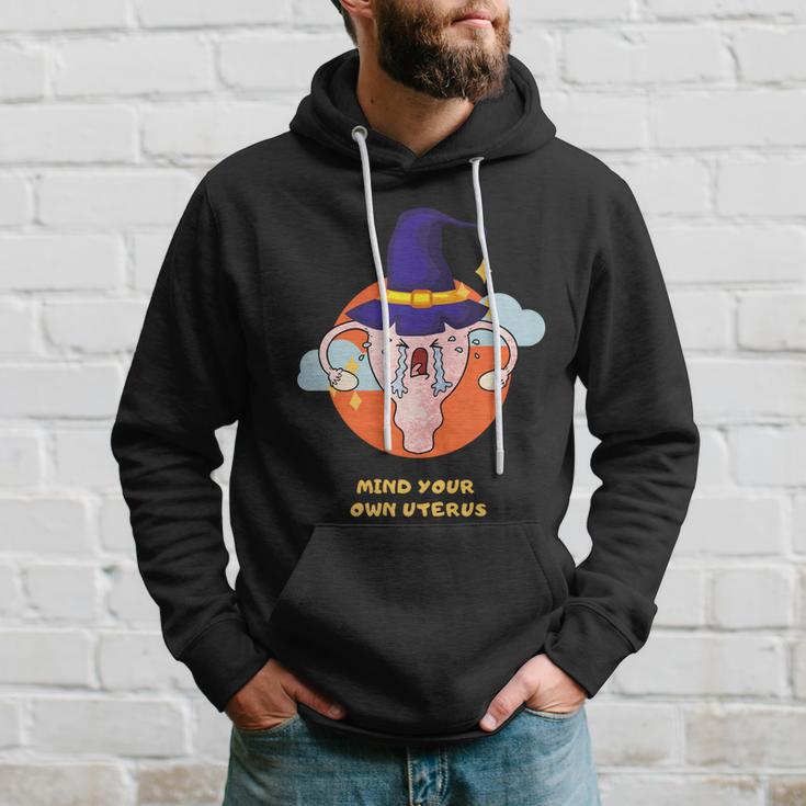 Mind Your Own Uterus Funny Halloween Tee Pro Choice Feminism Gift V3 Hoodie Gifts for Him