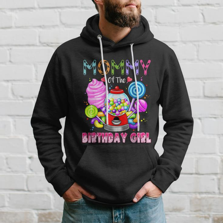 Mommy Of The Birthday Girl Candyland Candy Birthday Party Hoodie Gifts for Him
