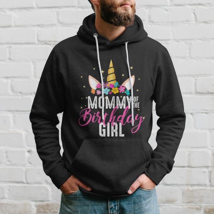Mommy Of The Birthday Girl Mother Gift Unicorn Birthday Gift Hoodie Gifts for Him